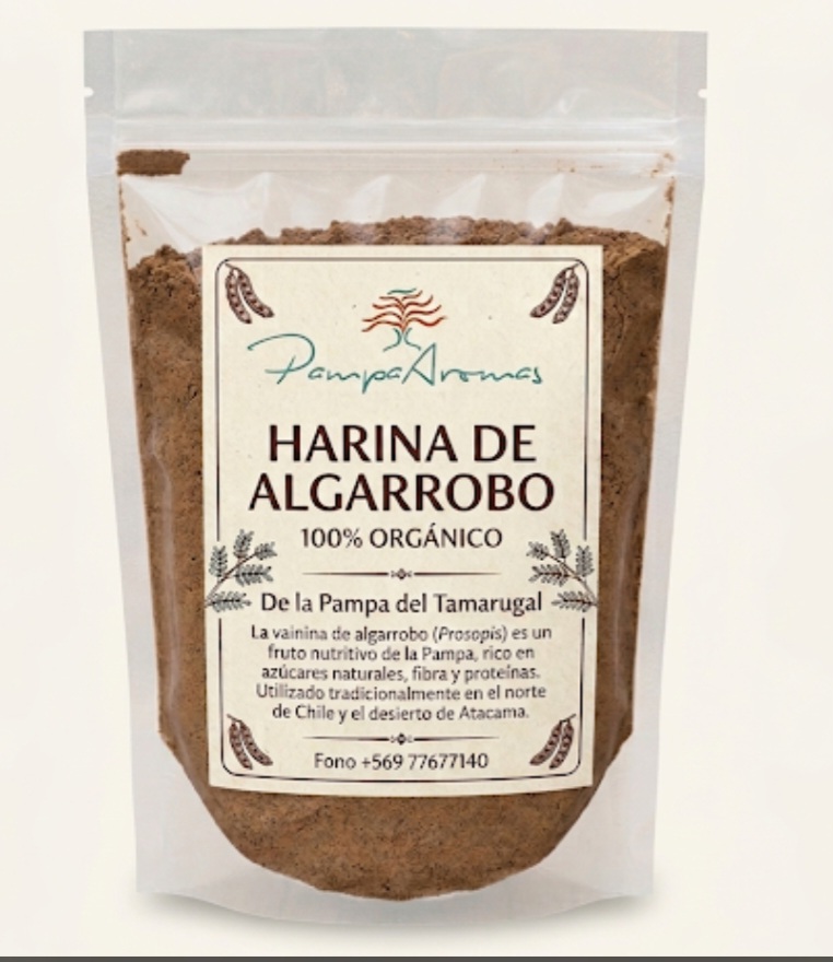 Harina de Algarrobo 100% Orgánica